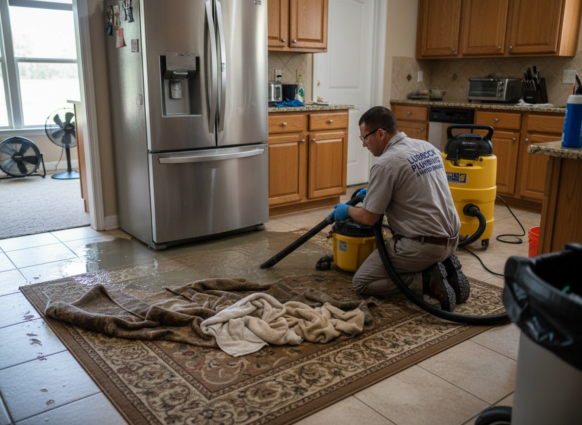Appliance Leak Water Damage Cleanup in Fox Ridge —, TX 79423